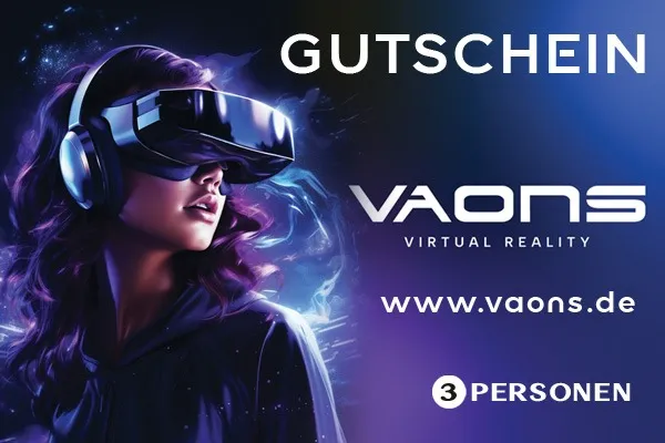 Gutschein - VAONS VR - Escape Rooms - Event Center